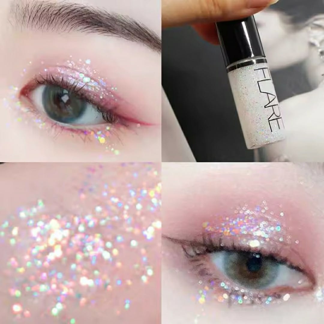 Pack of 6 Mocallure Metallic Shiny Waterproof Glitter Eyeshadow Liquid Eyeliner HHC