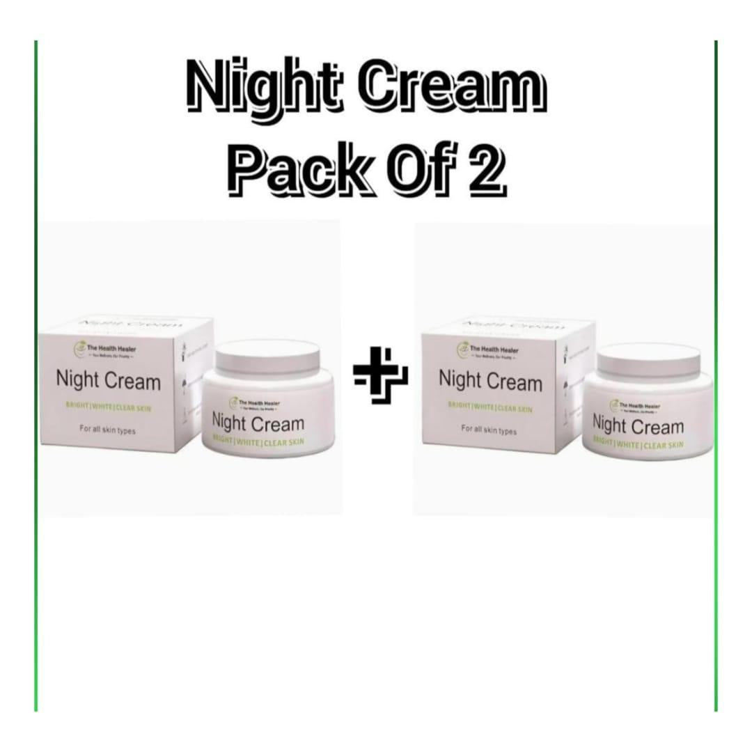 Pack of 2 The Health Healer Night Cream – 50g Each HHC