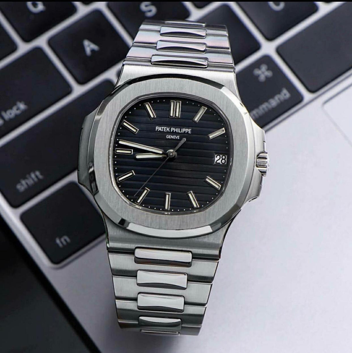 Patek Philippe Geneve Style Watch for Men – Stainless Steel Analog Timepiece HHC