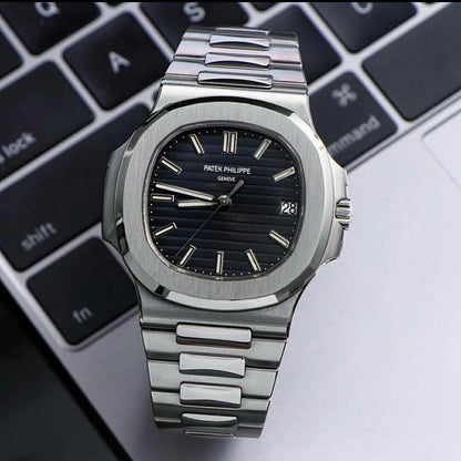 Patek Philippe Geneve Style Watch for Men – Stainless Steel Analog Timepiece HHC