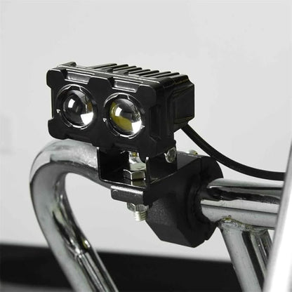Motorcycle Robot Dual Colour LED Work &amp; Driving Lights HHC
