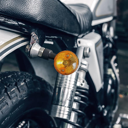 Pack of 4 Universal Motorcycle Turn Signal Indicators HHC