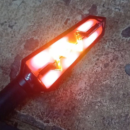 Bike Indicator HeartBeat Running Style With LAVA DRL HHC