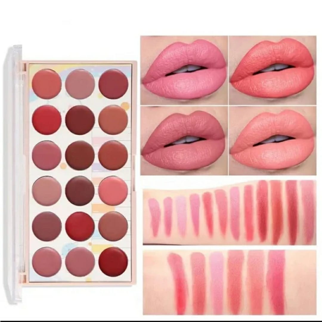 Moccallure Professional 18-Colors Lipstick Kit HHC