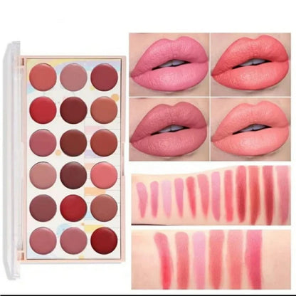 Moccallure Professional 18-Colors Lipstick Kit HHC