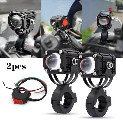 Universal Motorcycle LED Auxiliary Headlight HHC