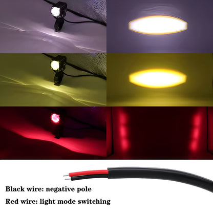 Universal Motorcycle LED Auxiliary Headlight HHC