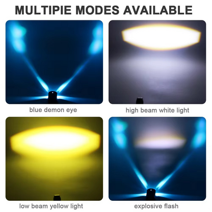Universal Motorcycle LED Auxiliary Headlight HHC