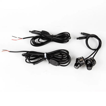 2 Pc Universal Car Rearview Mirror Side LED Angel Wing Light HHC