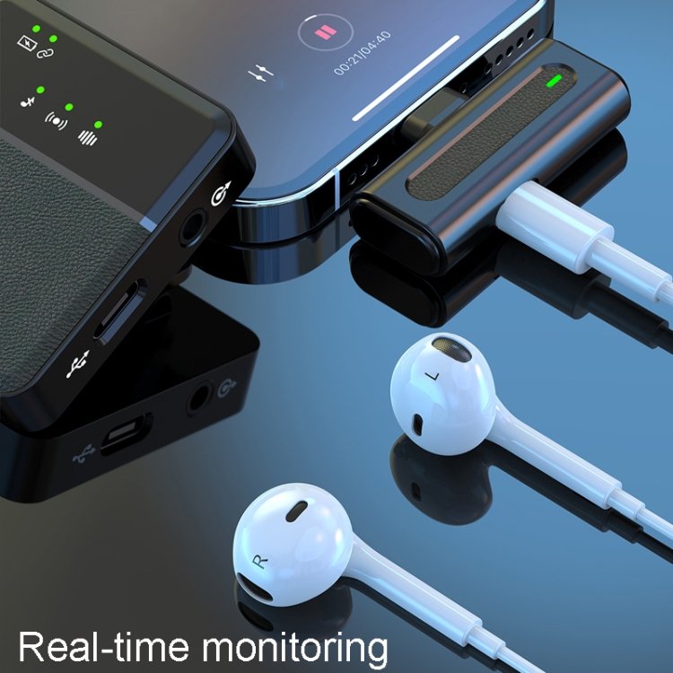 SX8 Type-C Single Lavalier Wireless Microphone HHC