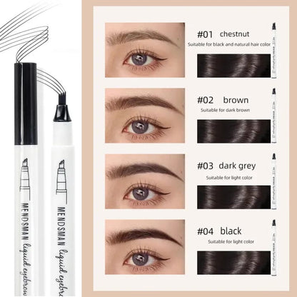4 Tip Waterproof Eyebrow Pen HHC