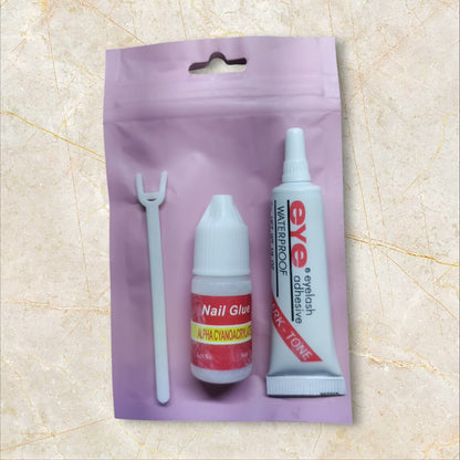 2 in 1 Eyelashes Glue &amp; Nail Glue HHC