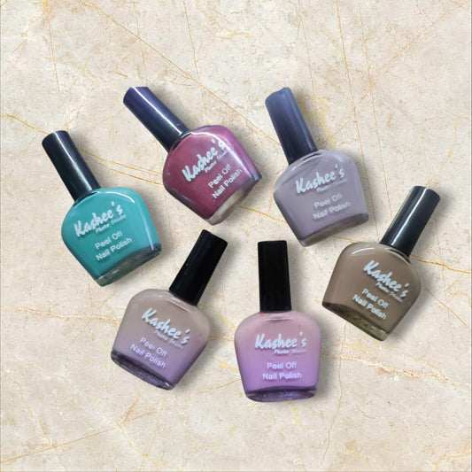 Pack Of 06 Kashee's Nail Polish HHC
