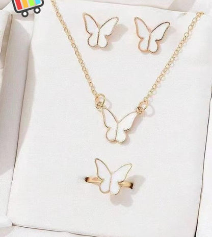 Butterfly Jewelry Set HHC