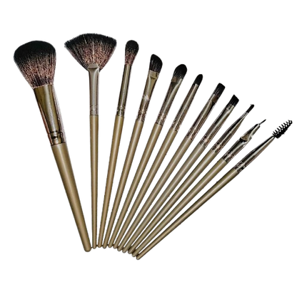 11 Pieces Soft Fluffy Makeup Brush Set HHC