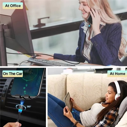 3-in-1 Magnetic Fast Charging Cable HHC