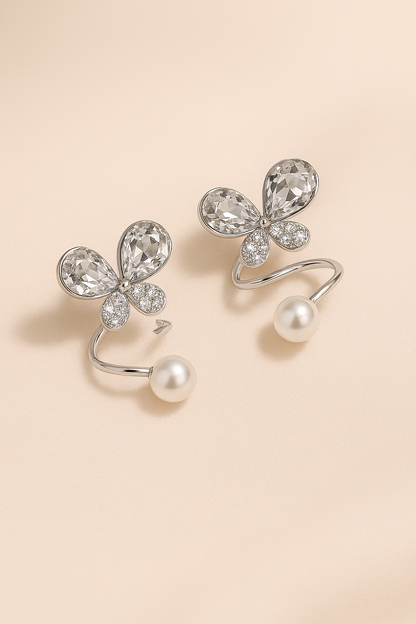 Tangled Korean Pearl Earrings – PQT-994 HHC