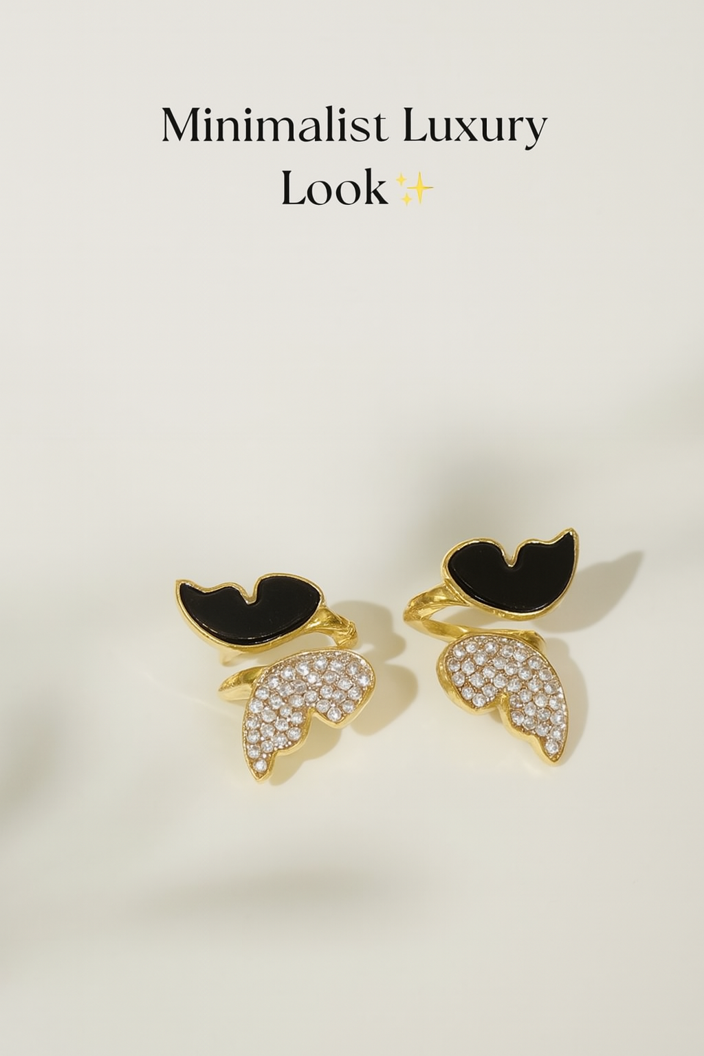 Zircon Butterfly Style Earrings – AWJ-997 HHC