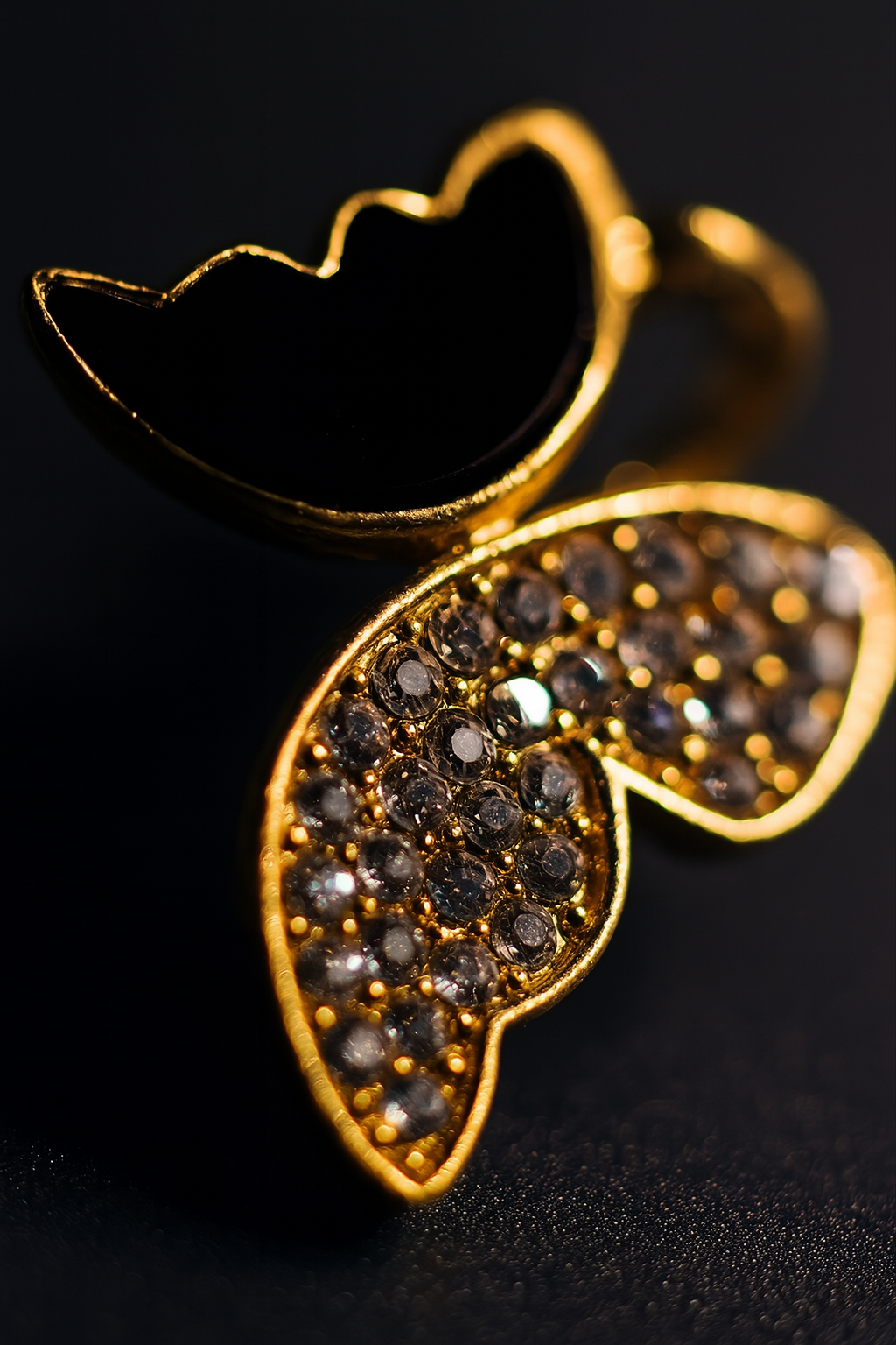 Zircon Butterfly Style Earrings – AWJ-997 HHC