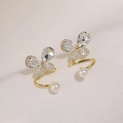 Tangled Korean Pearl Earrings – PQT-994 HHC