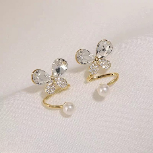 Tangled Korean Pearl Earrings – PQT-994 HHC