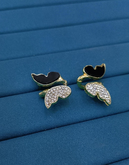 Zircon Butterfly Style Earrings – AWJ-997 HHC