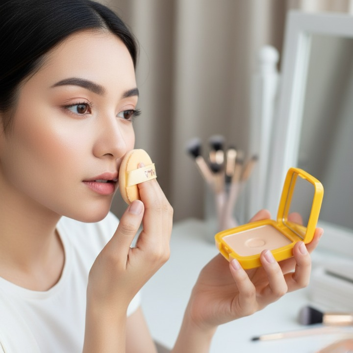Kashees BB HD Matte And Poreless 2 In 1 Face Powder HHC