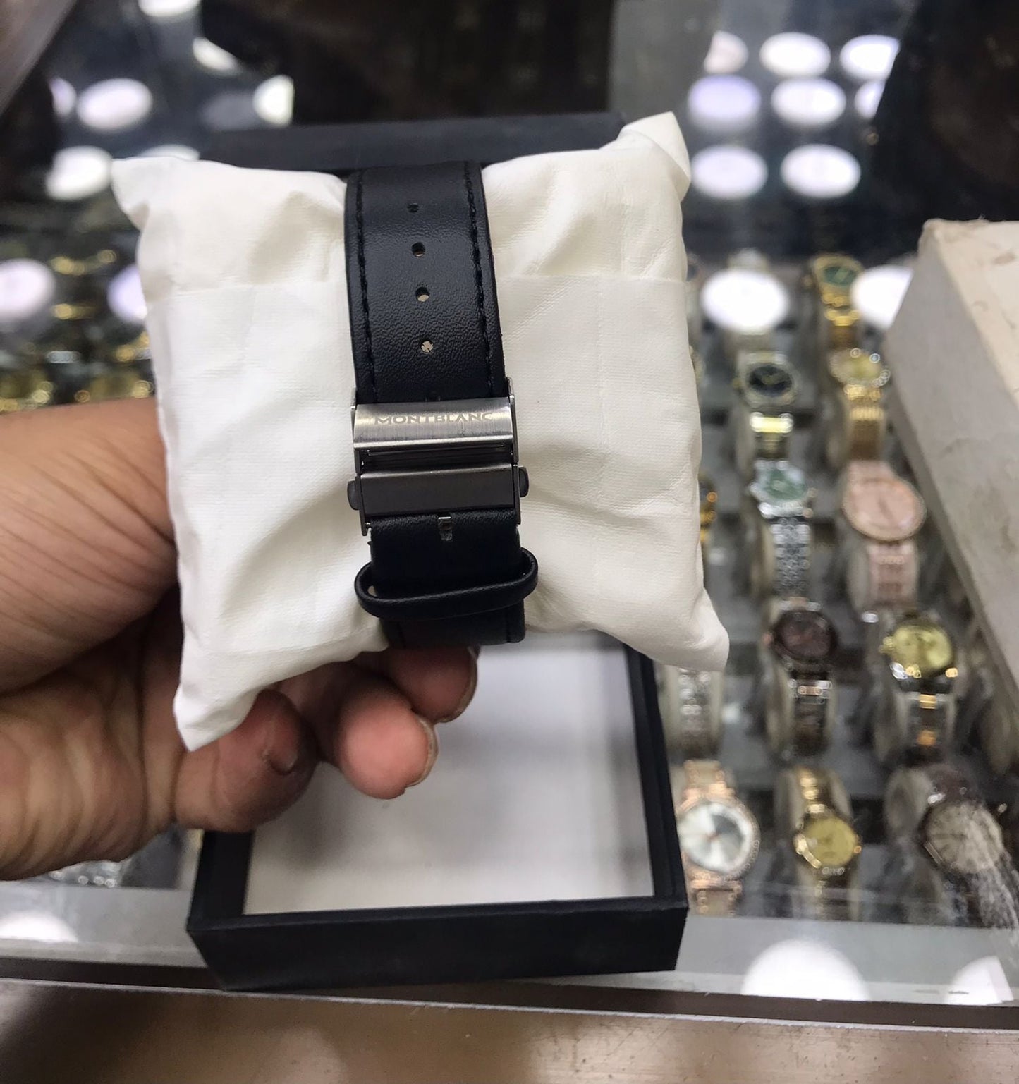 MontBlanc 0817A Men’s Luxury Watch – Premium Leather Strap HHC