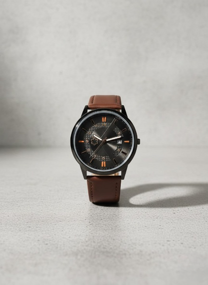 MontBlanc 0817A Men’s Luxury Watch – Premium Leather Strap HHC