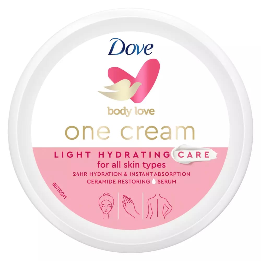 Dove Face &amp; Body Cream – 150g HHC