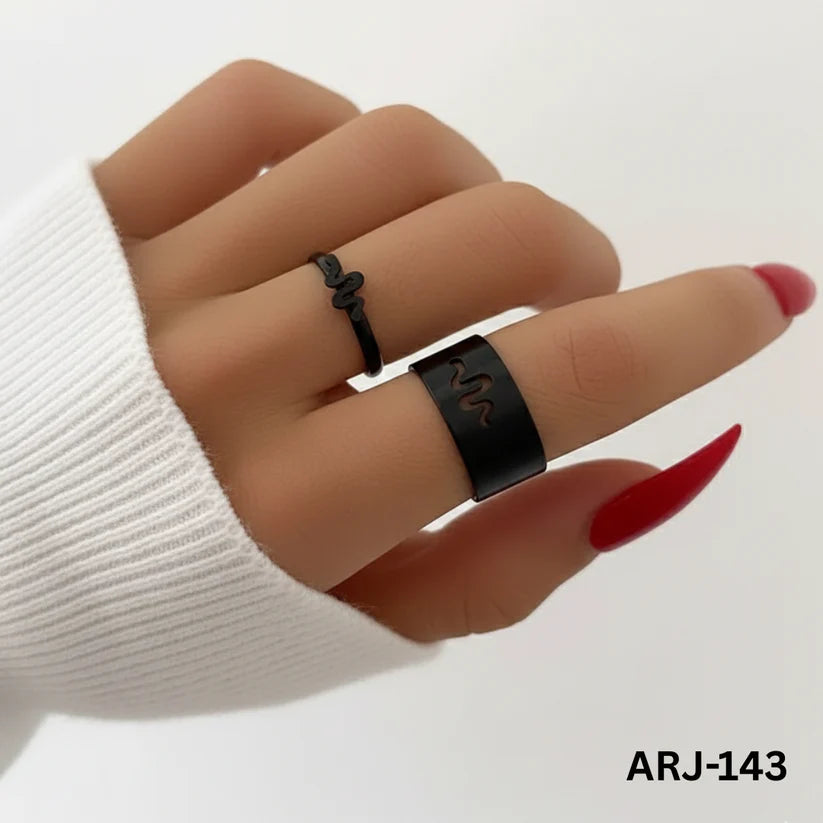ARJ-143 Snake Shape Adjustable Ring HHC