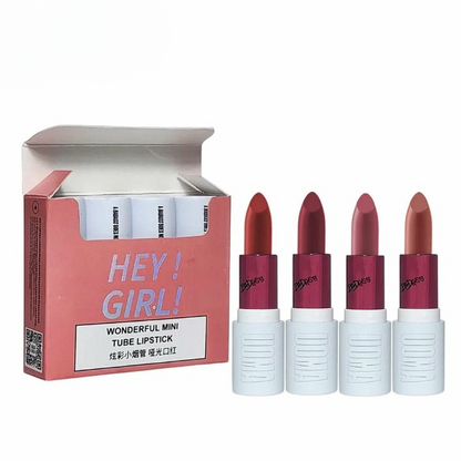 HengFang Hey Girl Mini Velvet Matte Lipstick Set HHC