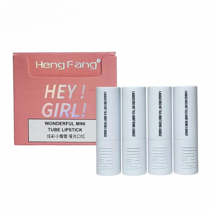 HengFang Hey Girl Mini Velvet Matte Lipstick Set HHC