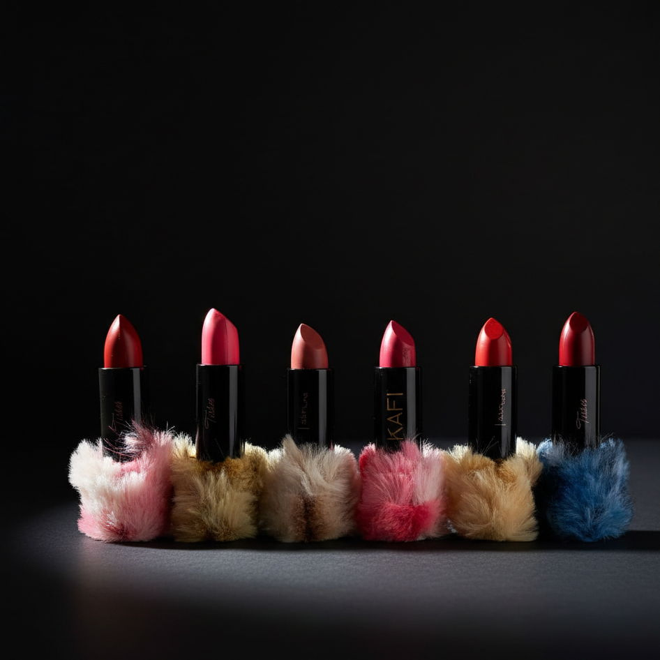 High Pigmented Fluffy Velvet Matte Lipstick – Pack of 6 HHC