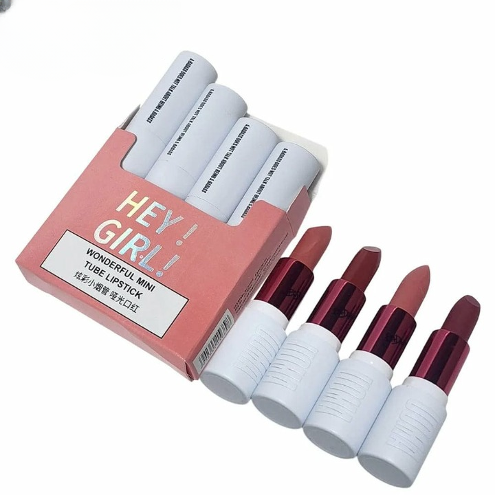 HengFang Hey Girl Mini Velvet Matte Lipstick Set HHC