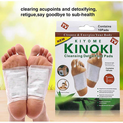 10 PCs Pain-Free Cleansing Pads for Natural Toxin Removal HHC
