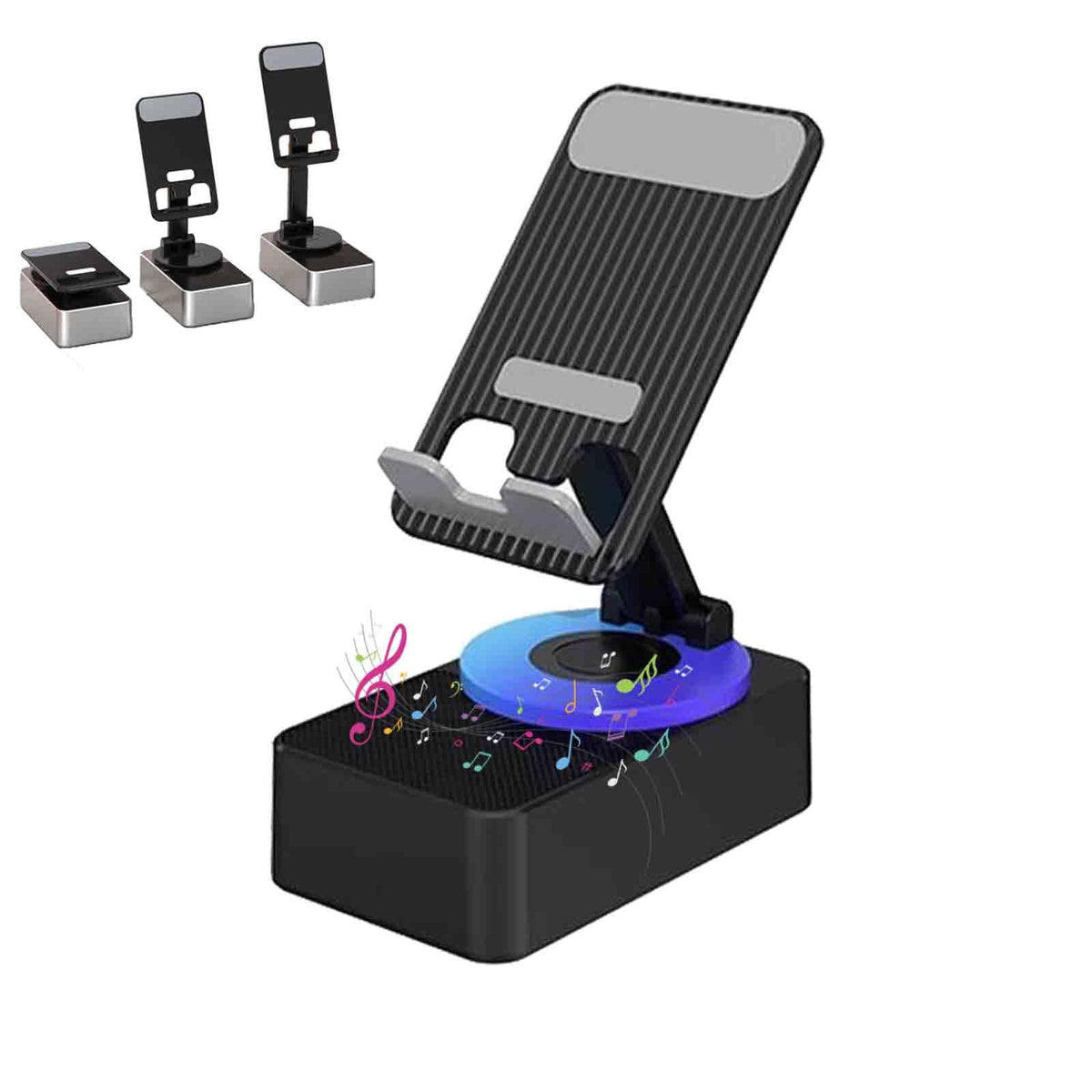 3-in-1 Rotating Foldable Mobile Phone Stand HHC