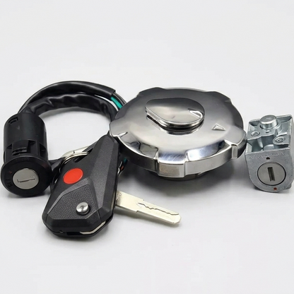 Switch Kit for Honda CG125 Computer Key 3 in 1 Set HHC