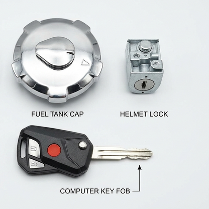 Switch Kit for Honda CG125 Computer Key 3 in 1 Set HHC