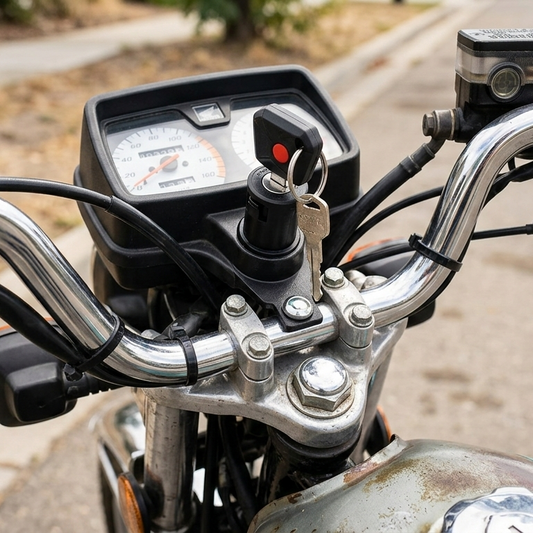 Switch Kit for Honda CG125 Computer Key 3 in 1 Set HHC