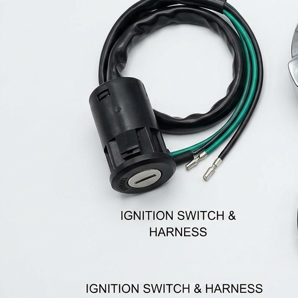 Switch Kit for Honda CG125 Computer Key 3 in 1 Set HHC