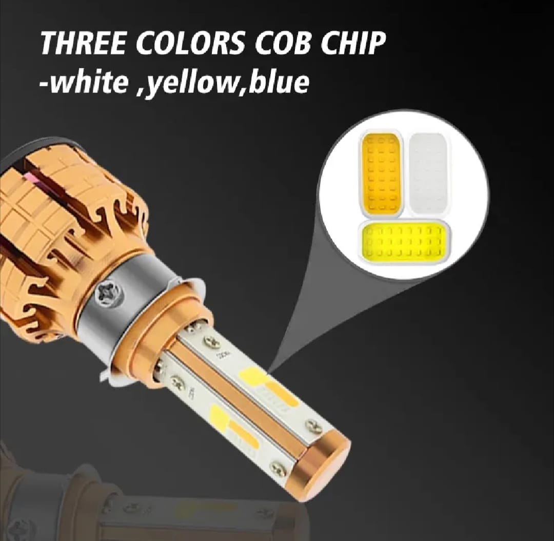 M3 LED Motorbike Headlight Bulb with Cooling Fan HHC