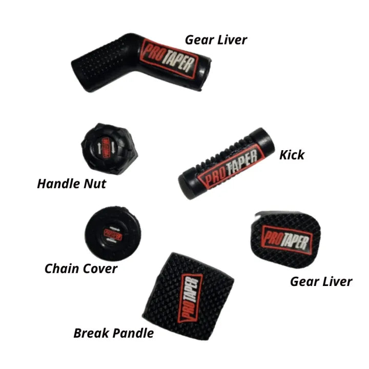 6 Piece Rubber Set for 70cc &amp; CG 125 Motorcycles HHC