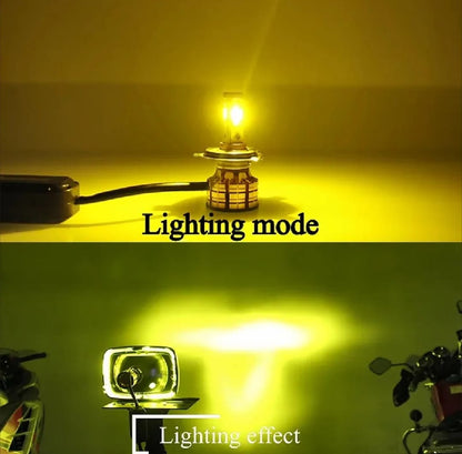 M3 LED Motorbike Headlight Bulb with Cooling Fan HHC