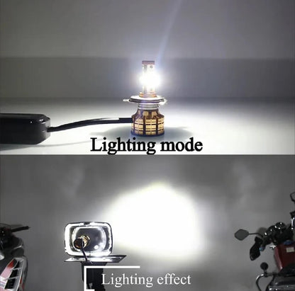 M3 LED Motorbike Headlight Bulb with Cooling Fan HHC