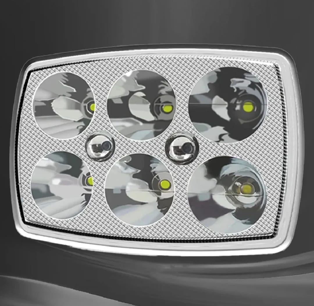 XBT-06 LED Fog Light High Motorcycle Square Headlight HHC