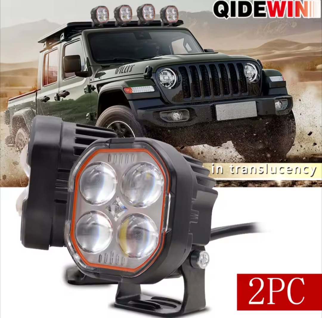 New Cube Four-Leaf Crocodile LED Car Work Light HHC