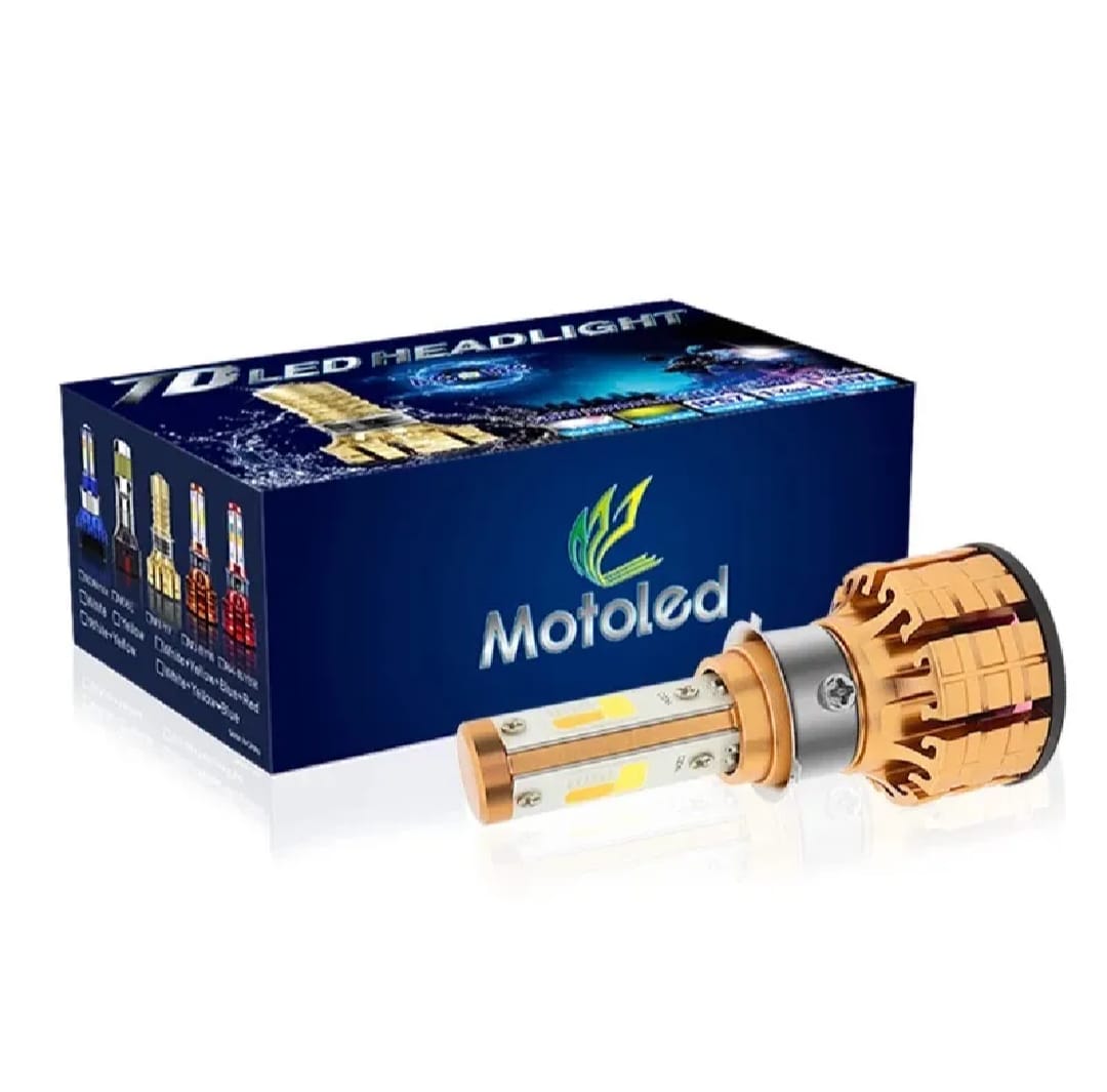 M3 LED Motorbike Headlight Bulb with Cooling Fan HHC