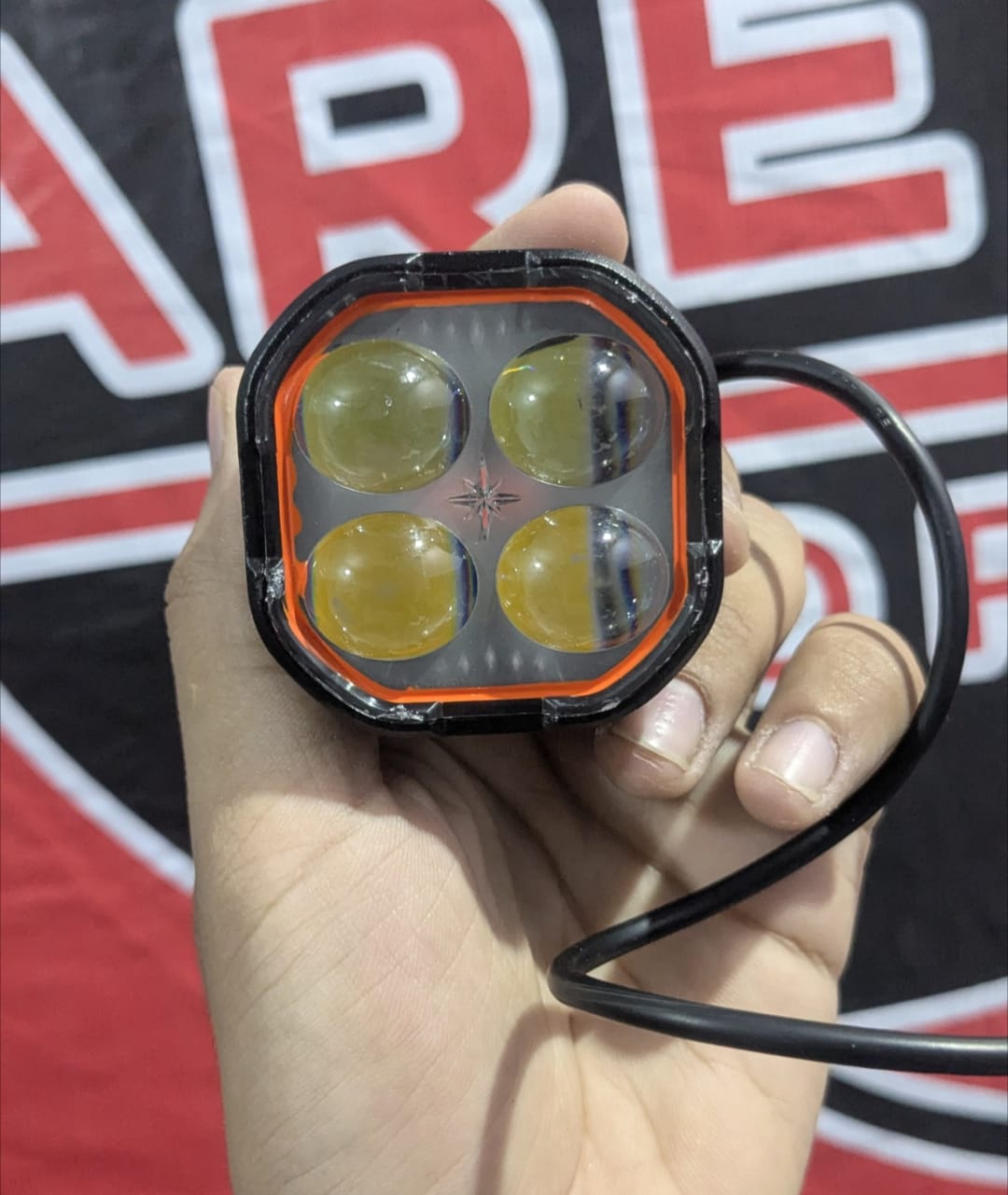 New Cube Four-Leaf Crocodile LED Car Work Light HHC