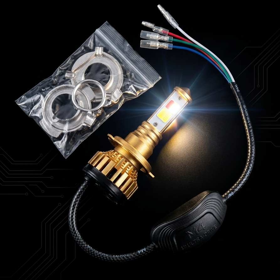 M4 LED Headlight Bulb for Bikes HHC